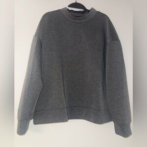 Wiholl Heather Gray Crewneck Sweatshirt